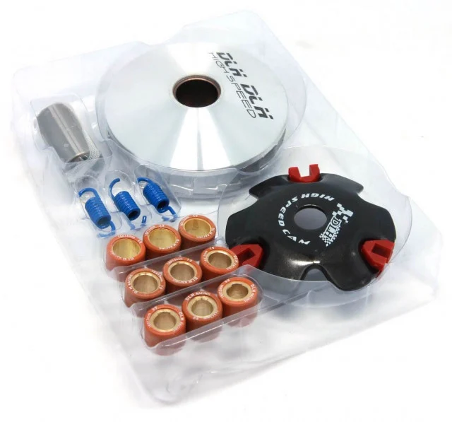 Variator Racing scuter 4T 50–80cc – Role 3×6g / 3×7g / 3×8g – Compatibil GY6 139QMB [2]