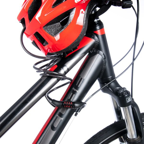 Antifurt OXFORD Combi6 – Cablu cu cifru 1500 × 6 mm – Negru [4]