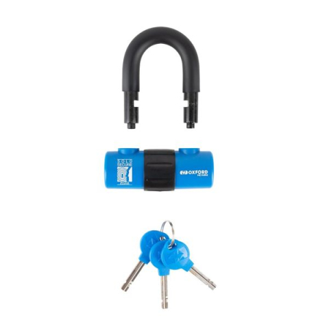 Antifurt OXFORD HD Mini – U‑Lock 14 mm – Albastru [1]