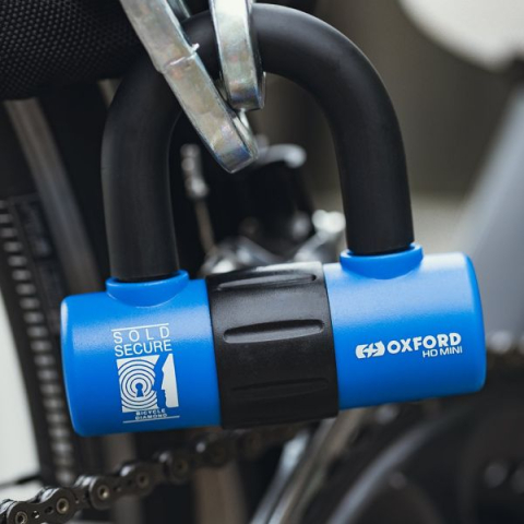 Antifurt OXFORD HD Mini – U‑Lock 14 mm – Albastru [8]