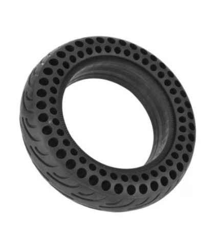 Trotinete Electrice - Anvelopă plină tip fagure 10 inch pentru trotinetă electrică Xiaomi M365 – cauciuc solid, absorbție șocuri