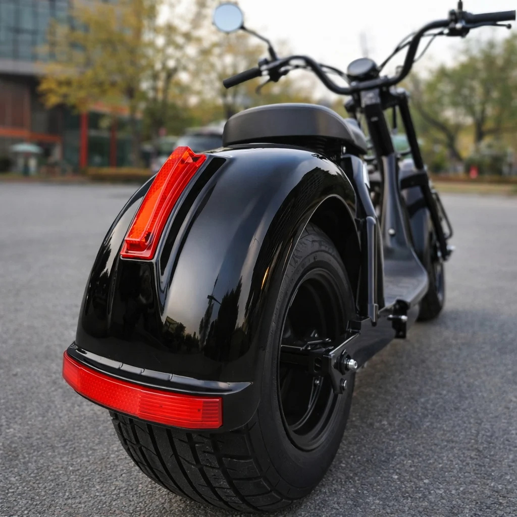 Apărătoare spate scuter electric City Coco (Model 2) – cu stop de frână integrat [1]