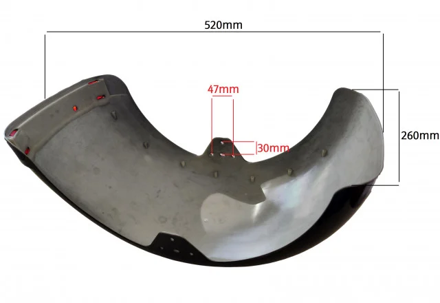 Apărătoare spate scuter electric City Coco (Model 2) – cu stop de frână integrat [3]