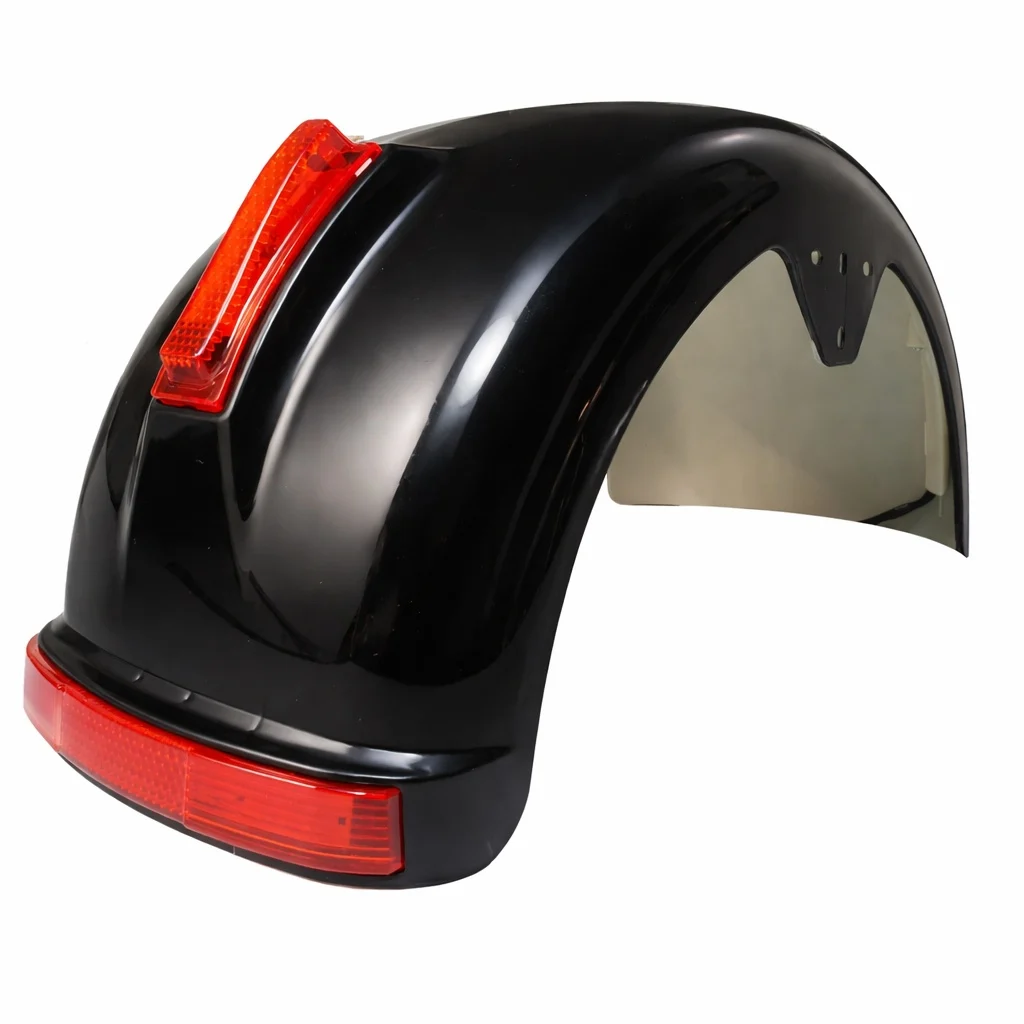 Caroserie - Apărătoare spate scuter electric City Coco (Model 2) – cu stop de frână integrat