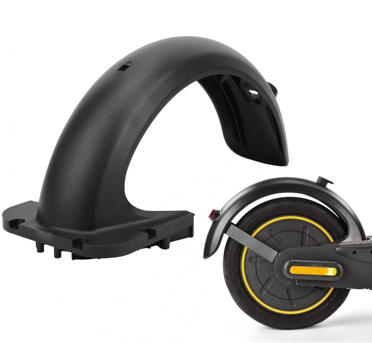 Trotinete Electrice - Apărătoare spate trotinetă electrică Ninebot Max G30 – negru
