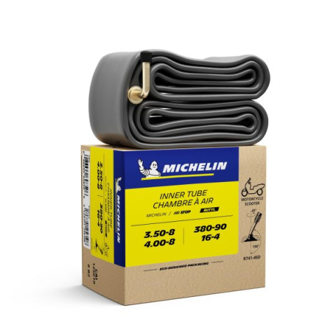 Piese & Consumabile scuter - Camera Anvelopa MICHELIN 3.50-8 / 4.00-8 – Valva 741‑45D – 45° – Scuter