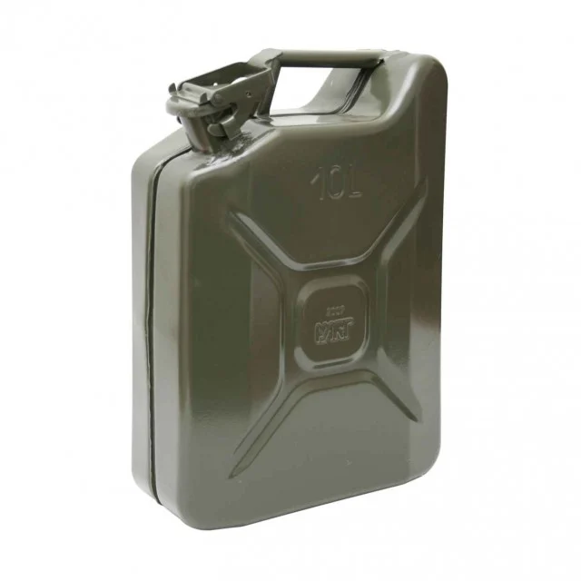 Diverse - Canistră metalică 10 L pentru ulei și benzină