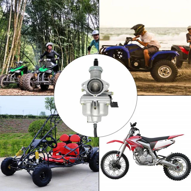 Carburator ATV 150–200cc PZ27 – prinderi 48 mm, admisie 27 mm, flanșă 40 mm [4]