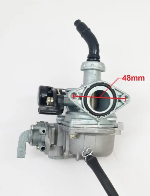 Carburator ATV 50cc / 70cc / 110cc / 125cc – cu robinet, prinderi 46 mm [1]