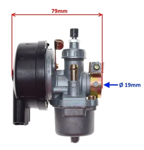 Carburator kit motor bicicletă 50cc [4]