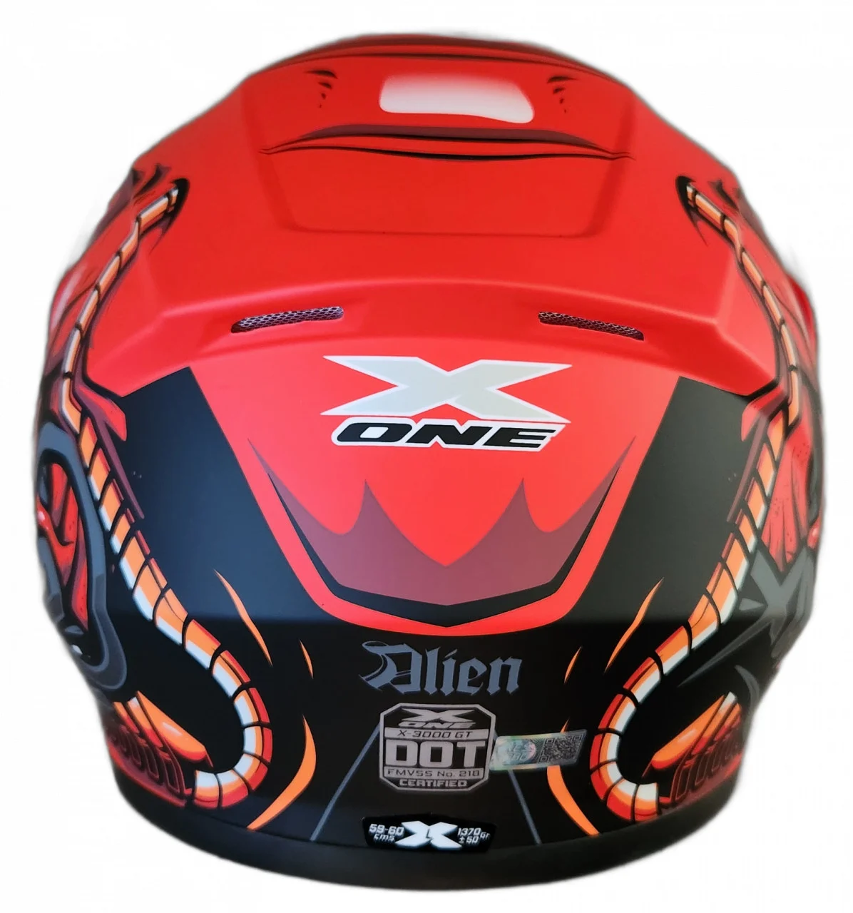 Cască moto modulară X‑One „Alien” – Flip‑Up, Mărimea XL (59–60 cm) [3]