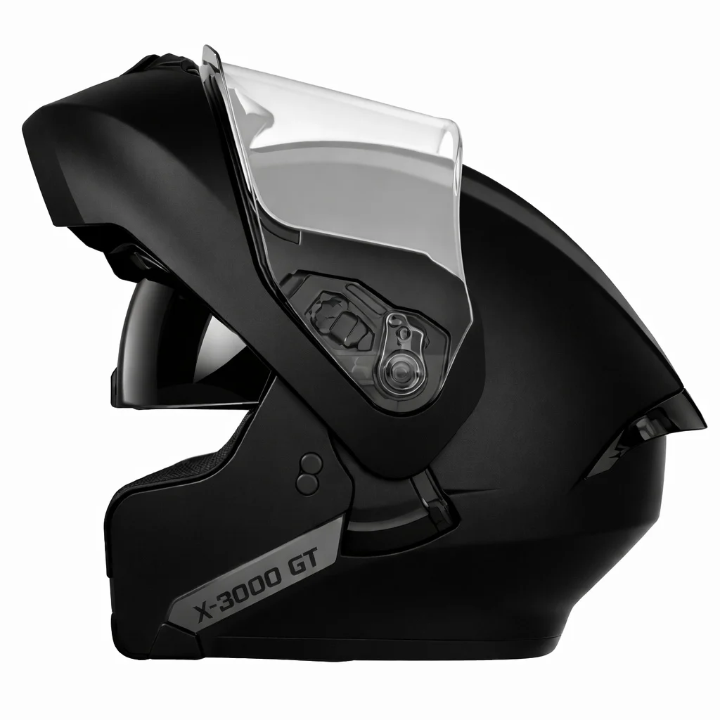 Echipamente - Cască moto X‑ONE X‑3000 GT SOLID – Full‑Face Touring, Mărimea XL (61 cm)