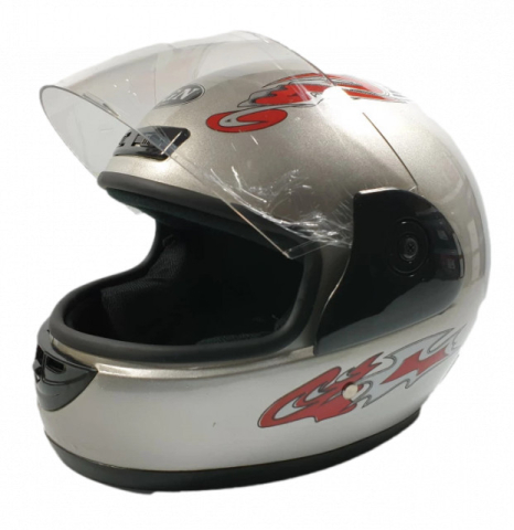 Full Face - Casca scuter Full Face Safe gri | Casca full‑face pentru scuter