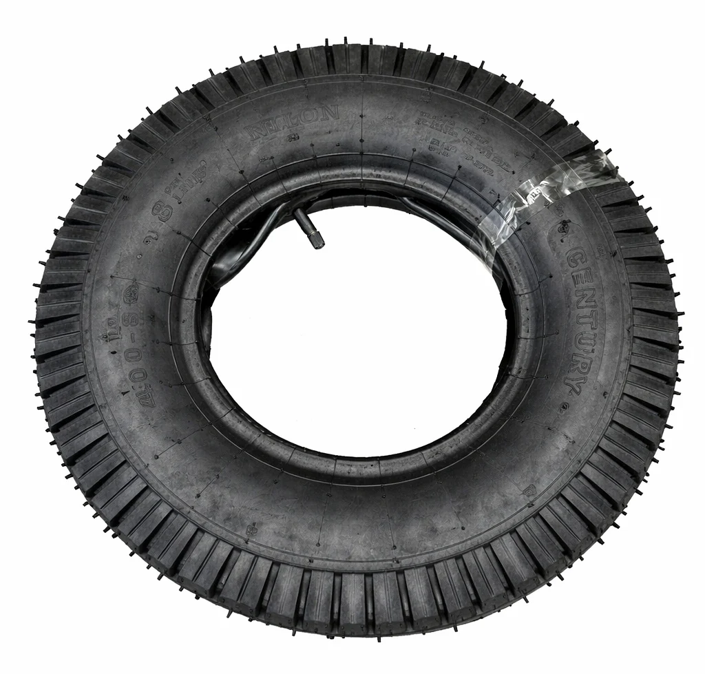 Cauciuc + cameră pentru remorcă / triciclu electric 4.00‑8 [1]