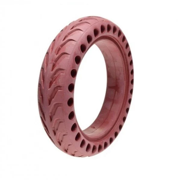 Trotinete Electrice - Cauciuc solid trotinetă electrică 8.5×2" – compatibil Xiaomi M365 / PRO (vișiniu)