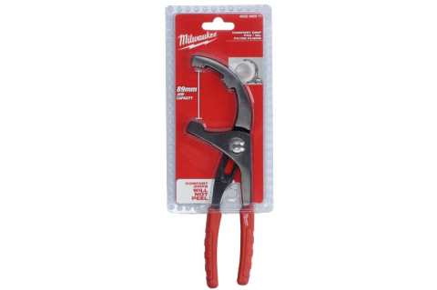 Scule și Unelte Moto - Cheie filtru ulei MILWAUKEE – tip clește, 54–89 mm, profesională