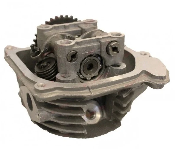 Piese & Consumabile scuter - Chiulasă completă scuter 4T 80cc – GY6 50–80cc, cu ax came, culbutori și tacheți (fără epurator)