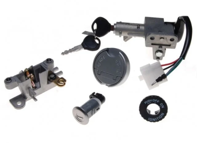 Piese & Consumabile scuter - Contact pornire complet Kymco Agility 50cc – set comutator + chei