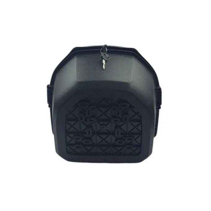 Cutie portbagaj 777 neagră 40L | Portbagaj scuter cu cheie și stop reflectorizant [6]