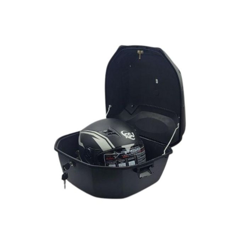 Cutie portbagaj 777 roșie 40L | Portbagaj scuter cu cheie și stop reflectorizant [5]