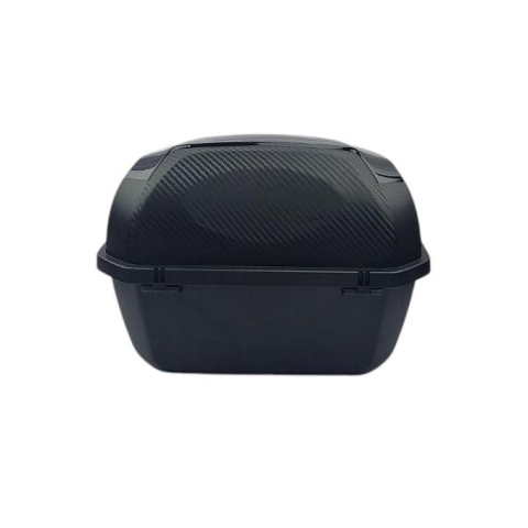 Cutie portbagaj 777 roșie 40L | Portbagaj scuter cu cheie și stop reflectorizant [4]