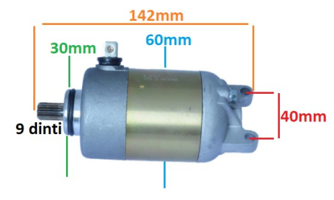 Electromotor scuter Yamaha Majesty 125–150cc – compatibil MBK & Yamaha 4T [2]