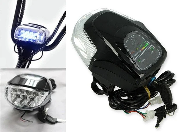 Far scuter electric CityCoco (60V) – cu contact, afișaj și prindere pe ghidon [4]