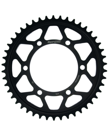 Foaie - Foaie Spate SUPERSPROX RFE‑479:46‑BLK – 46T, Pas 530, Negru – Yamaha FZ6 / FZ6 ABS (2004–2009)