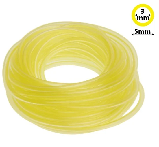 Piese & Consumabile scuter - Furtun benzină 5 mm x 3 mm – rolă 5 metri, universal