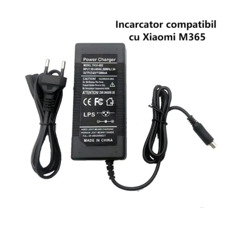 Încărcător trotinetă electrică 42V 2A, compatibil Xiaomi M365 [4]