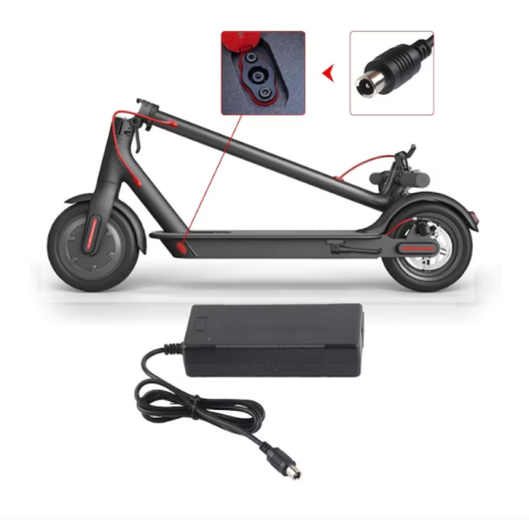 Încărcător trotinetă electrică 42V 2A, compatibil Xiaomi M365 [3]