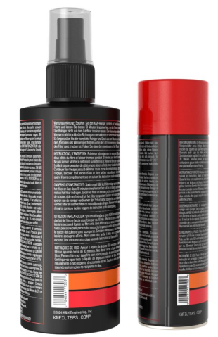 Kit întreținere filtru aer sport K&N – detergent 559 ml + ulei 204 ml [1]