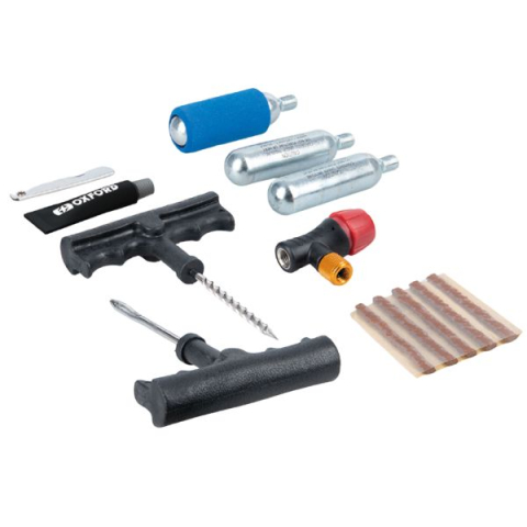 Accesorii - Kit reparație anvelope CO2 OXFORD OX720 – compact, rapid, universal