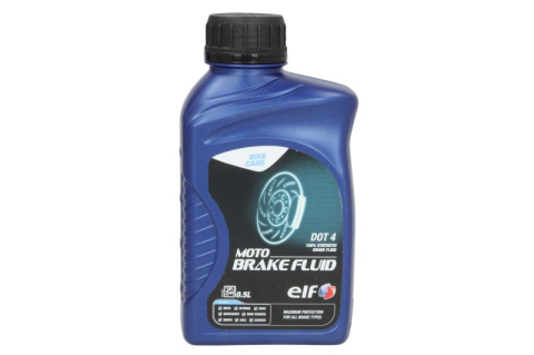 Piese & Consumabile - Lichid de Frana ELF MOTO BRAKE FLUID DOT 4 – 0.5 L