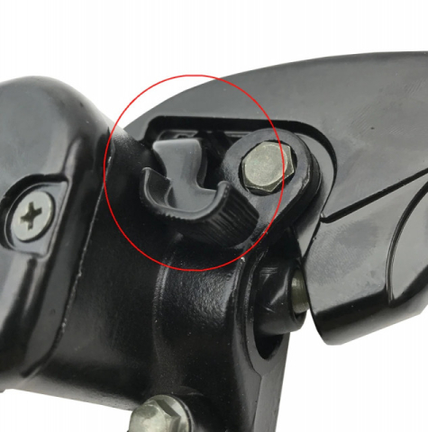 Manetă Frână Hidraulică ATV Dreapta (cu Blocator) – Cu Senzor Inclus [4]