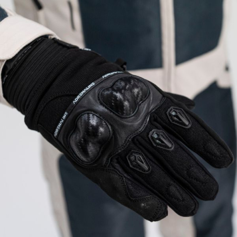 Mănuși moto ADRENALINE MESHTEC 2.0 PPE – Negru, Mărimea S [2]