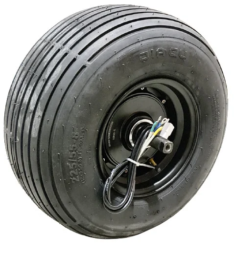 Electrice - Motor complet scuter electric City Coco 2000 W, 60V – cu anvelopă montată (225/55‑8)