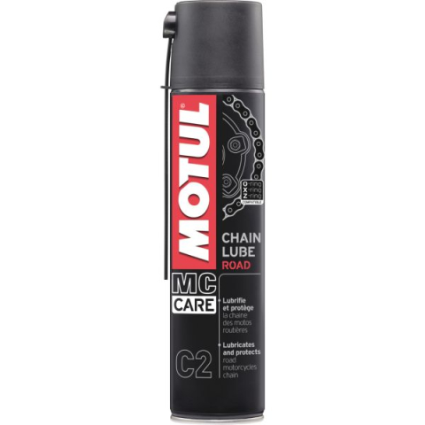 Curatare si Intretinere - Motul Chain Lube Road C2 – spray premium pentru lanturi moto, 400ml