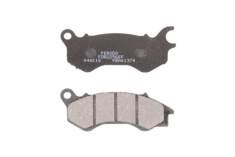 Scutere - Plăcuțe frână față – eco frecare EF, 41,7/44,7×109,5–111×8 mm – compatibile Honda NSC/PCX, Kymco Agility/Like