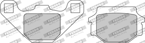 Plăcuțe Frână FERODO FDB314EF – Eco Friction EF – Aprilia / Buell 80–1200 (1981–2015) [1]