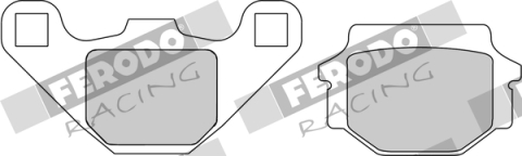 Plăcuțe Frână FERODO FDB314EF – Eco Friction EF – Aprilia / Buell 80–1200 (1981–2015) [2]