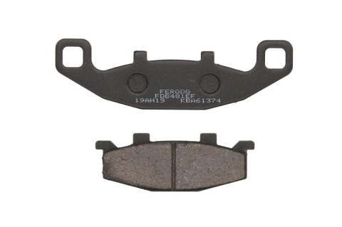 Placute - Plăcuțe Frână FERODO FDB481EF – Eco Friction – Kawasaki 400–1200 (1988–2008)