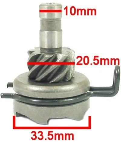 Scutere - Rac pornire scuter 4T 50–80cc – 8 dinți, compatibil modele chinezești