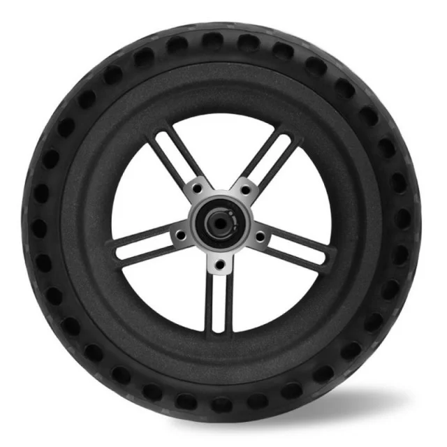 Trotinete Electrice - Roată spate trotinetă electrică 10 inch – cauciuc solid (complet asamblată)