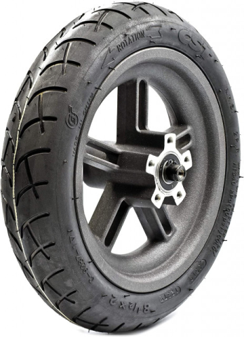 Trotinete Electrice - Roată spate trotinetă electrică 8.5 inch (cauciuc cu cameră) – completă, montată