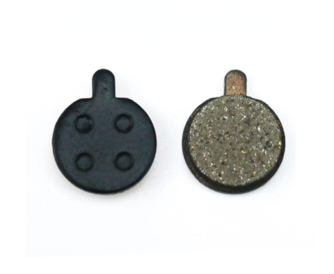 Set 2 plăcuțe frână 23×18×17 mm pentru trotinetă electrică Xiaomi M365 Pro – metal + rășină, negru [1]
