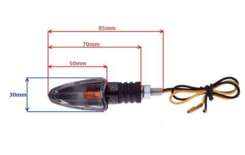 Set 4 semnale scuter și motocicletă LT011 | Set 4 buc [1]