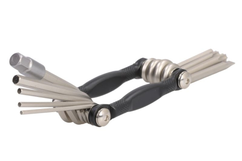 Set chei imbus + TORX PROFITOOL – 10 buc, formă L, HEX/SL/TORX, profesional [1]