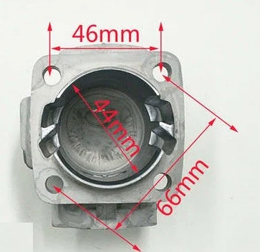 Set Motor Pocket Bike – Piston 44 mm, Bolt 12 mm [1]