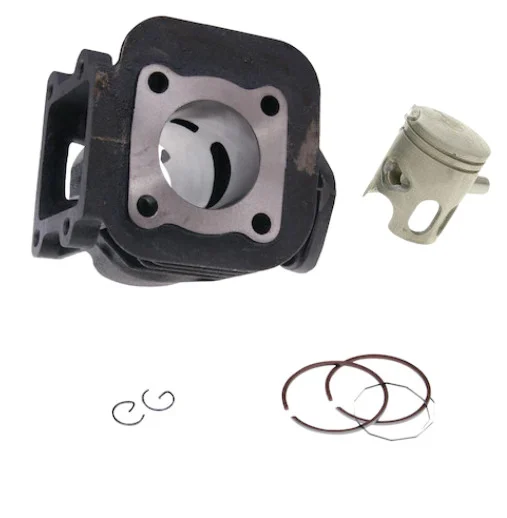 Set motor scuter 2T 80cc MBK Booster / Yamaha BW’s – cilindru vertical, răcire aer, 47 mm [2]
